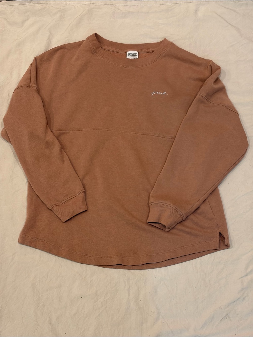 Victoria's Secret Men's Crewneck Sweatshirt in Dusty Brown